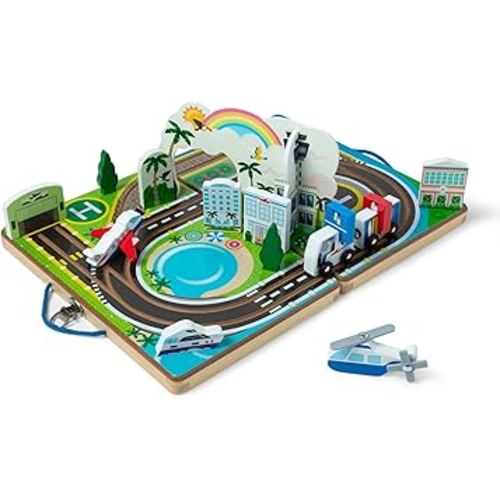 Take-Along Vehicle & Airport Play Travel Set
