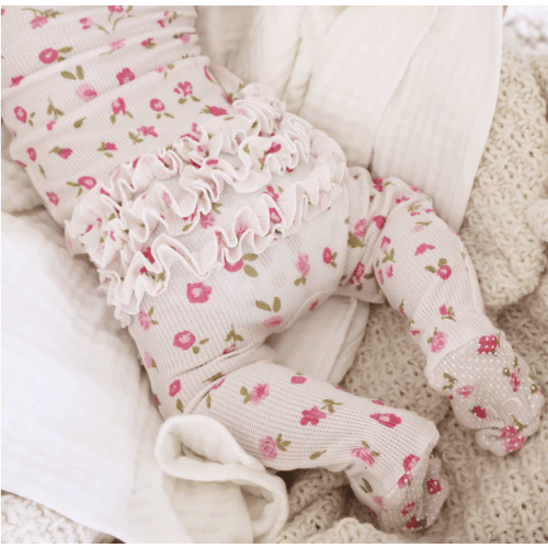 Penny's Posies Bamboo Waffle Zipper