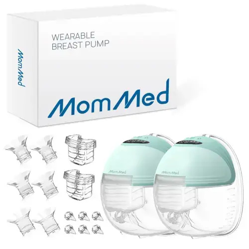 MomMed S21 Breast Pump - Blissful Green - MOMMED.COM
