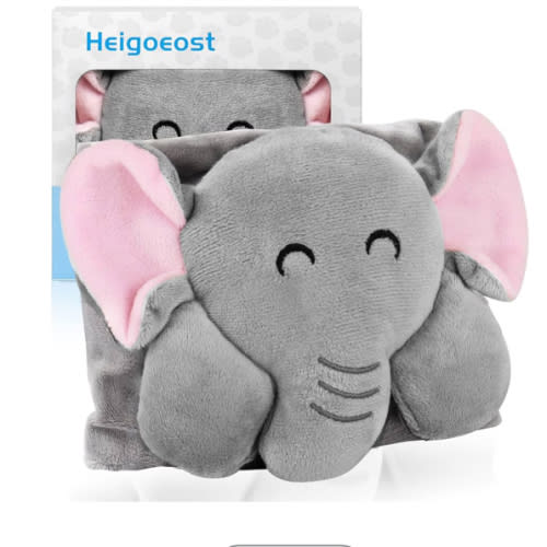 Baby Colic and Gas Relief - Heigoeost Heated Tummy Wrap for Newborns Belly Relief by Soothing Warmth, Baby Heating Pad Swaddling Belt Relief & Soothe Gas, Colic and Upset Stomach for Fussy Infants