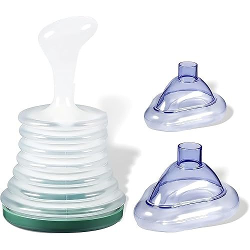 Choking Rescue Device for Kids and Adults, Suction Device for Emergency, First Aid Choking Device for Indoor and Outdoor (Green)