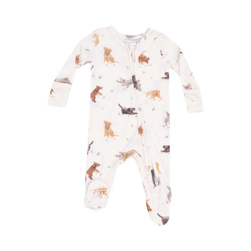 Angel Dear Watercolor Puppies Footie