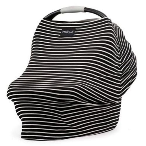 Milk Snob Nursing Cover/Baby Car Seat Canopy - Modern Stripe