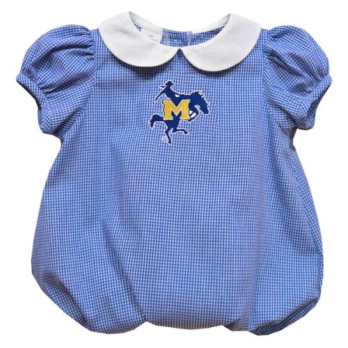McNeese State Cowboys Vive La Fete Girls Infant Puffy Bubble Dress - Royal
