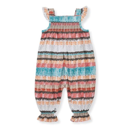 Burt's Bees Baby baby-girls Jumpsuit, 100% Organic Cotton One-piece Sleeveless Outfit Coverall