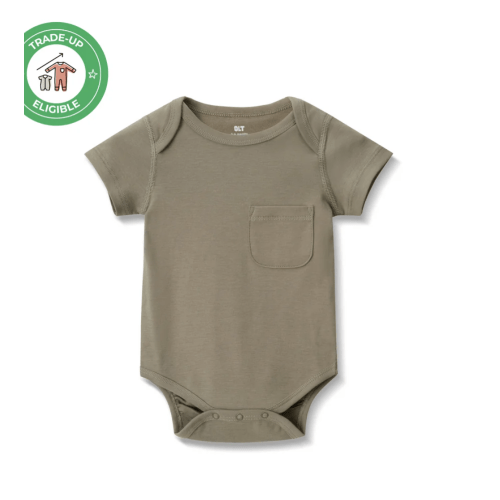 Bodysuit in Olive – Our Little Treasures