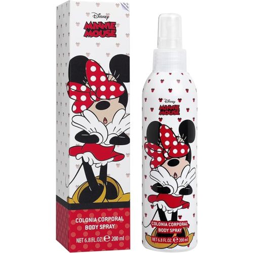 Disney Minnie Mouse Body Spray for Girls by Air Val International, Multi, 6.8 Ounce