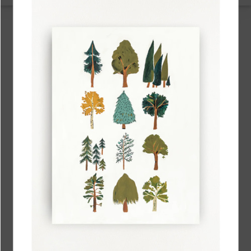 Forest Trees Art