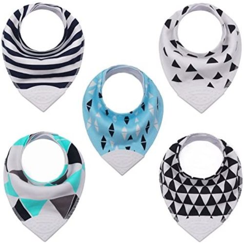 Giftty Baby Teething Bibs Set