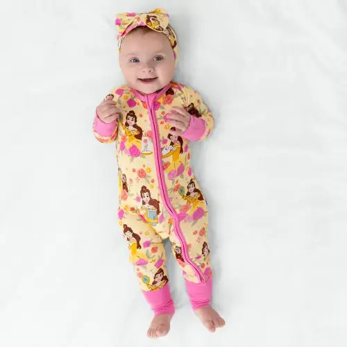 Disney Princess Belle Zippy – Little Sleepies | Size: NEWBORN
