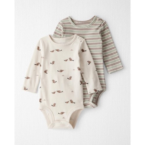 Baby 2-Pack Organic Cotton Bodysuits - Little Planet | Carter's