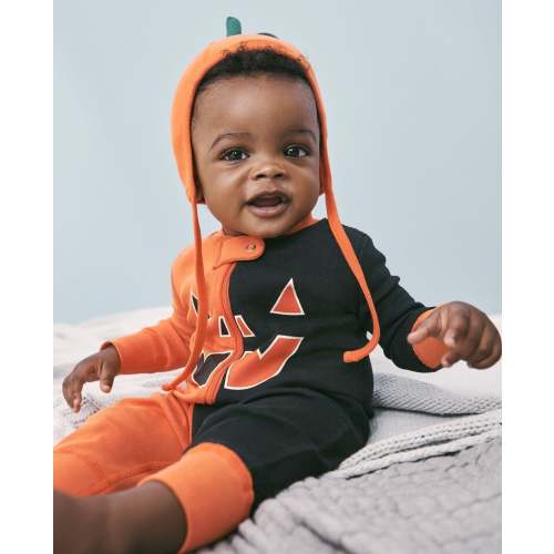 Hanna Andersson Halloween Glow-in-the-Dark Sleeper - 0-3 Months