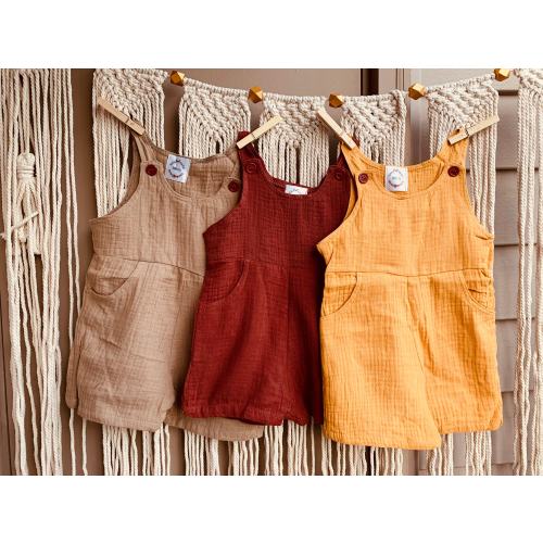 Baby clothes Cotton Muslin Rompers Jumpsuits Unisex