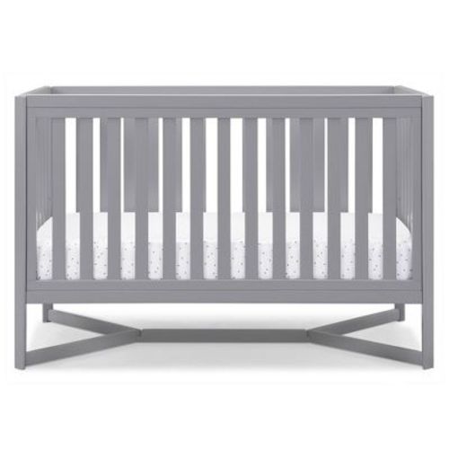 Delta Children Tribeca 4-in-1 Baby Convertible Crib - Gray