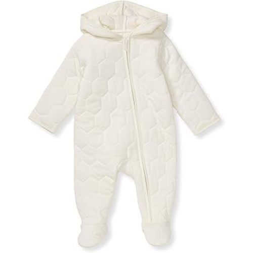Burt's Bees Baby baby-boys Romper Jumpsuit, 100% Organic Cotton One-piece Short Sleeve Shortall, Long Sleeve Coverall