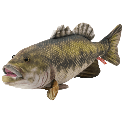 Bass Pro Shops Plush Stuffed Largemouth Bass for Kids