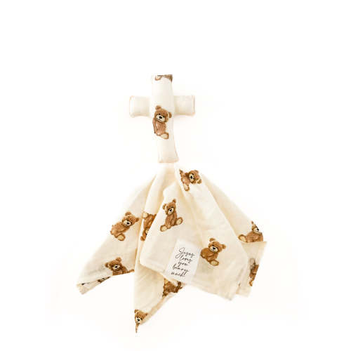 Cross Jesus Loves You Beary Much Blankie – AmorClothingCo.