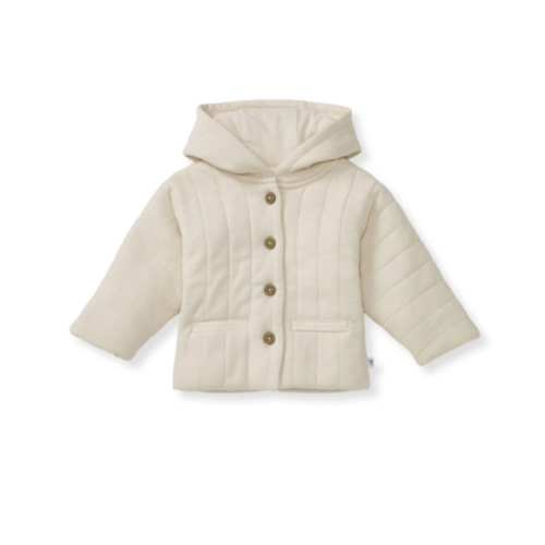 Organic Cotton Quilted Baby Jacket