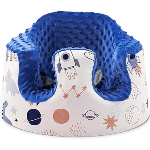 Seat Cover Compatible with Bumbo Seat,Breathable Baby Bumbo Seat Cover,Soft Bumbo Floor Seat Cover for Baby Girl Boy,Only Compatible with Bumbo Seat