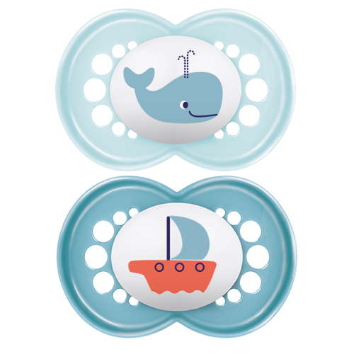 MAM Original Pacifier, 16+ Months, Boy, 2 pack