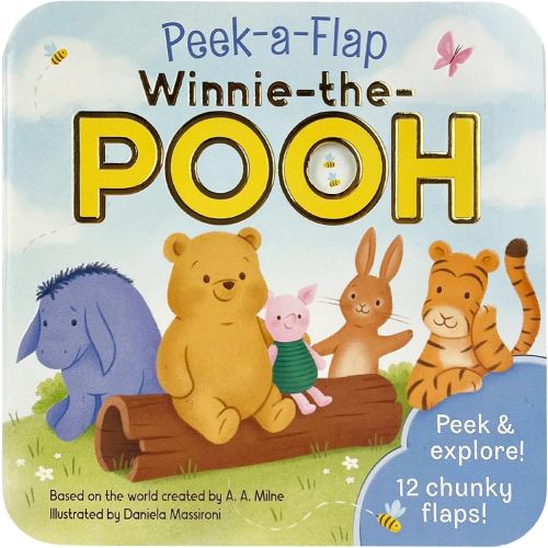 Winnie-The-Pooh (Peek-A-Flap) - Children's Lift-a-Flap Board Book for Little Pooh Lovers