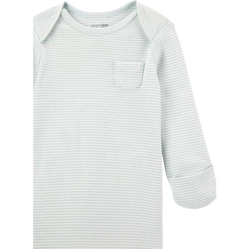 Simple Joys by Carter's Baby 3-Pack Neutral Cotton Sleeper Gown