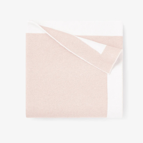 Blush Pink Cashmere Baby Blanket