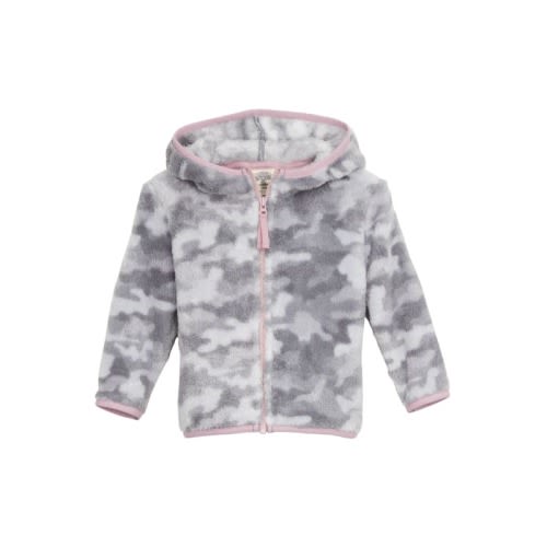 Outdoor Kids Cozy Fleece Full-Zip Long-Sleeve Hoodie for Babies