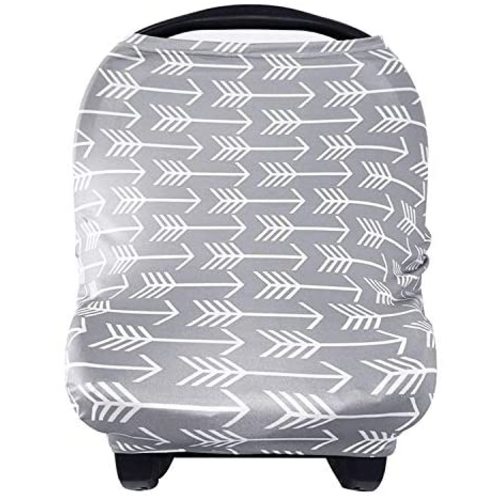 Nursing Cover Breastfeeding Scarf - Baby Car Seat Covers, Infant Stroller Cover, Carseat Canopy for Girls and Boys by YOOFOSS