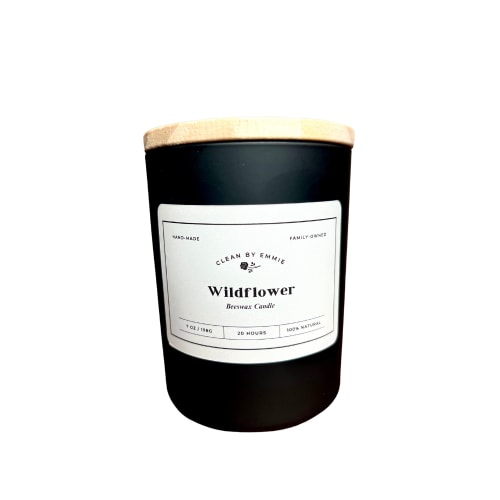 Wildflower 100% Beeswax Candle with essential oils | In His Hands