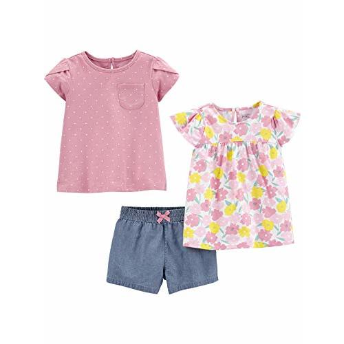 Simple Joys by Carter's baby-girls 3-piece Playwear Set