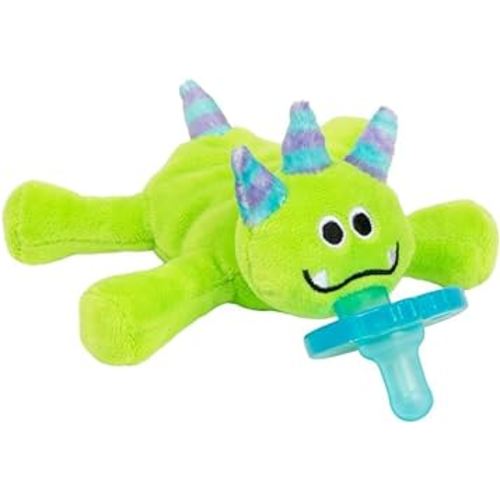 WubbaNub Infant Pacifier - Green Monster