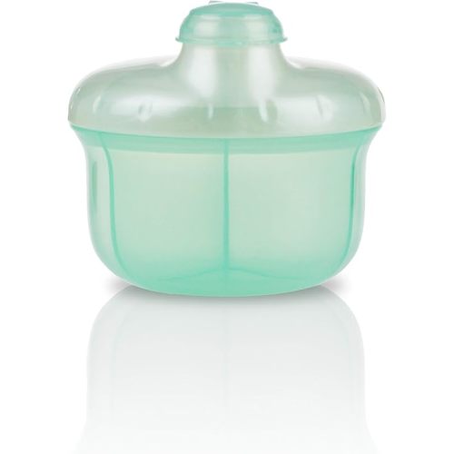 Nuby Powder Formula Dispenser, 3 Compartments, Green