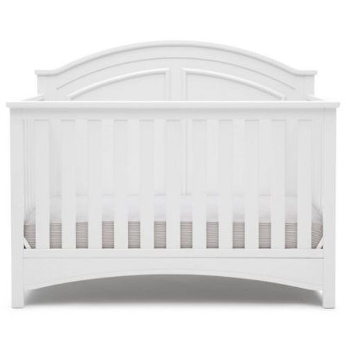 Delta Children Perry 6-in-1 Convertible Crib - Bianca White