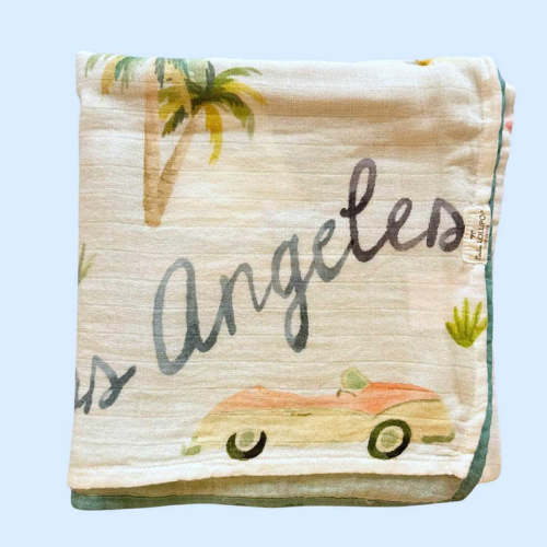 Los Angeles Print Swaddle