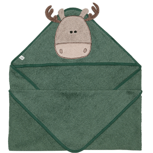 Hooded Towel- Moose