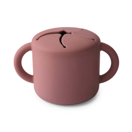 Mushie Baby Silicone Snack Cup