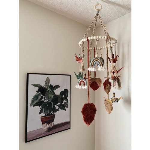 High in the Sky Mobile — Meraki Macrame