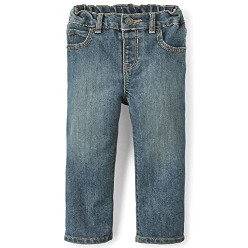 The Children's Place Baby and Toddler Boys' Basic Bootcut Jeans