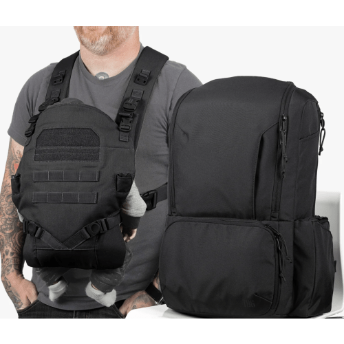 Expedition Diaper Bag + Baby Carrier Bundle by TBG – Tactical Baby Gear