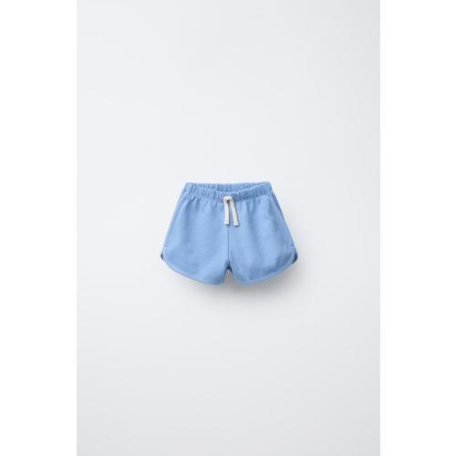 PLAIN SHORTS - Blue | ZARA United States SIZE: 9-12 months