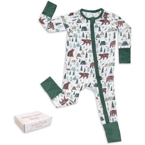 Miaoberry Pajama for Baby Boys & Girls – Viscose from Bamboo Sleepwear, 2-Way Zipper