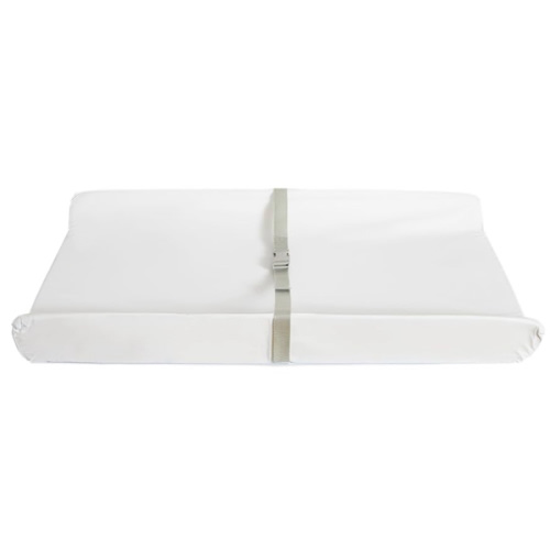 Munchkin Secure Grip Baby Diaper Changing Pad for Dresser, Waterproof and Wipeable, Contoured, Standard Size (16" x 31"), White