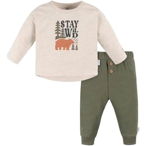 Gerber baby-boys Baby Boys' Jogger Set