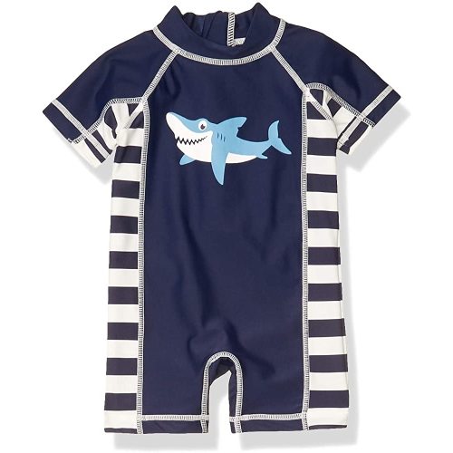 SANSI Kids Boys Swimsuit UPF 30+ UV Sun Protective One-Piece Rash Guard
