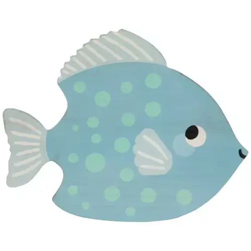Tropical Fish Wood Wall Decor