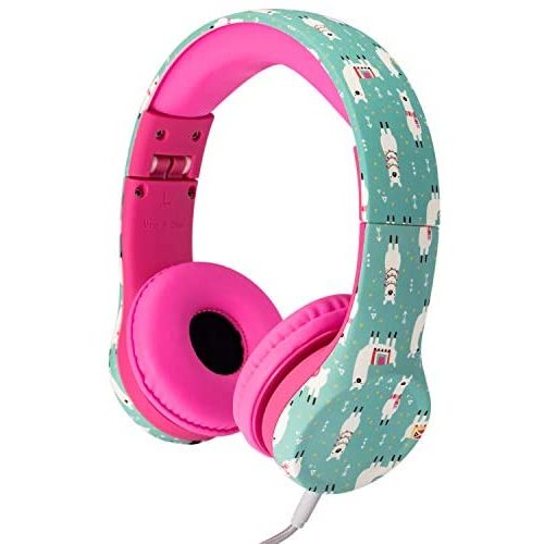 Snug Play+ Kids Headphones with Volume Limiting for Toddlers (Boys/Girls) - Llamas