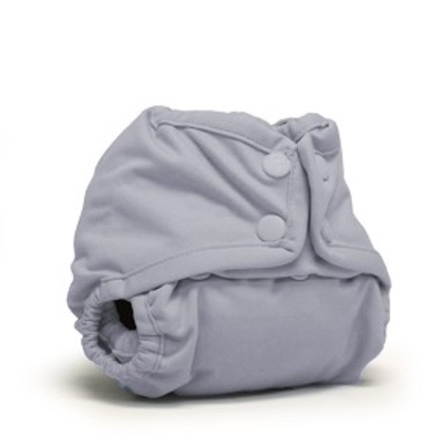 Rumparooz Newborn Cloth Diaper Covers Sidewall Double Gussets - Platinum