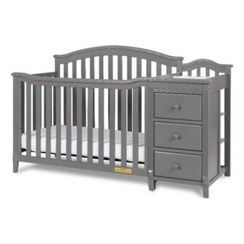 AFG Kali II 4-in-1 Convertible Crib and Changer Gray