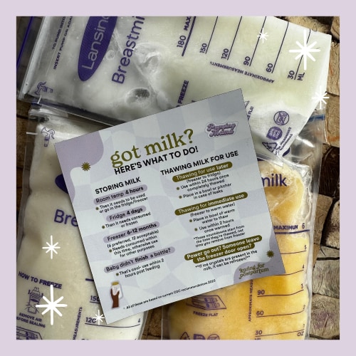 Milk Storage Magnet